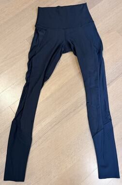 Lululemon Barre Star Pants Yoga Black Small EUC
